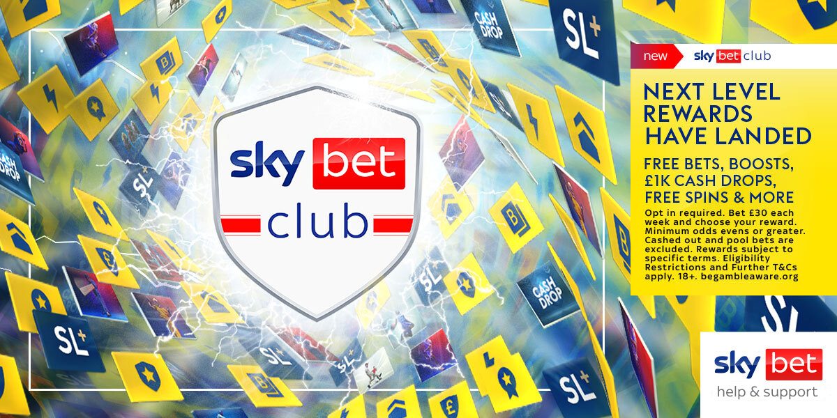 SkyBetHelp's tweet image. Taking part in Sky Bet Club? π
Remember to check your OPT-IN and select the reward before midnight tonight β
You'll receive the Β£5 free bet by default if you don't choose a reward β
Full T&C's & opt in π ms.spr.ly/6188om1Iu