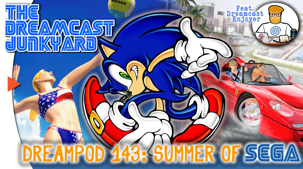 Can you feel the sunshine? ☀️ The DreamPod podcast returns with a blazing summer special! Bask in the warm glow of nostalgia as the team and special guest Dreamcast Enjoyer name their most iconic Sega "blue sky" moments. 🌴
🎧buzzsprout.com/42610/episodes…