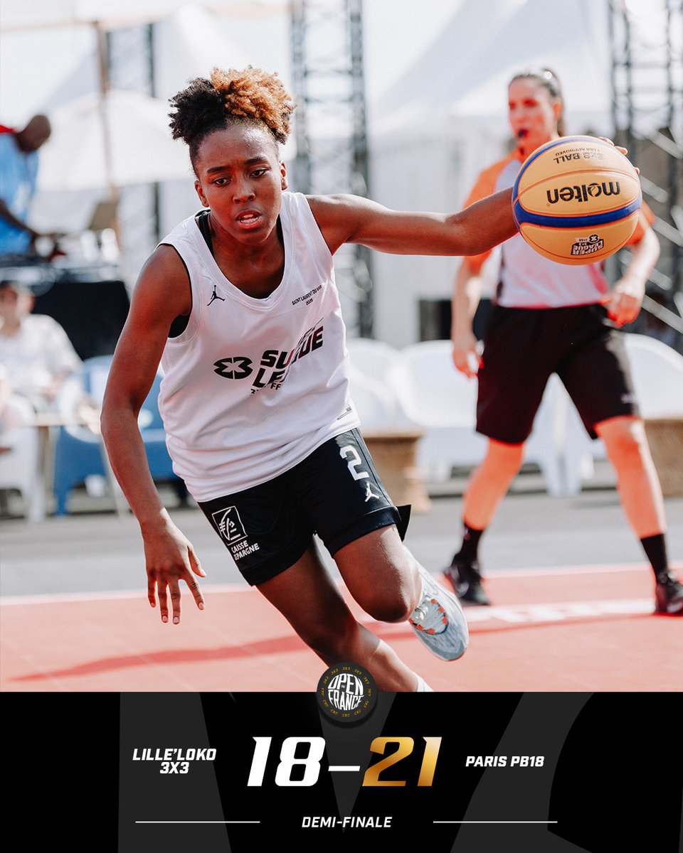 3x3ffbb's tweet image. L’affiche du duel pour le titre féminin est connu ! 🏆
Les deux équipes ont réussi leur sortie du dernier carré, direction désormais le match le + important de la saison.
📺 YouTube @ffbasketball / BFM Nice et Toulon / @sport_en_france.
#OpenFrance3x3 I #SLOpen3x3