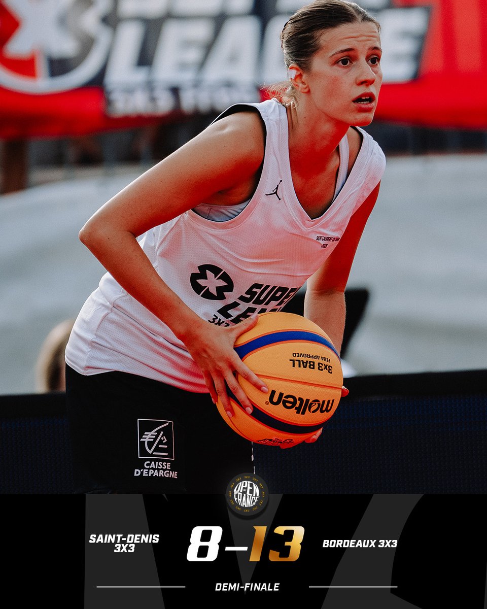 3x3ffbb's tweet image. L’affiche du duel pour le titre féminin est connu ! 🏆
Les deux équipes ont réussi leur sortie du dernier carré, direction désormais le match le + important de la saison.
📺 YouTube @ffbasketball / BFM Nice et Toulon / @sport_en_france.
#OpenFrance3x3 I #SLOpen3x3