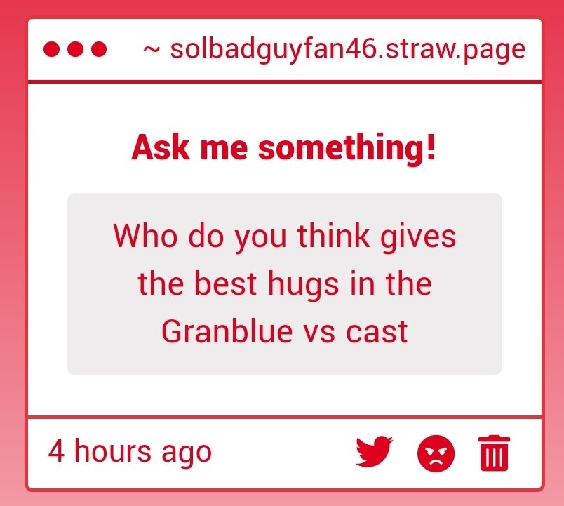 solbadguyfan46's tweet image. For granblue I'd have to say Ladiva would give the best hugs