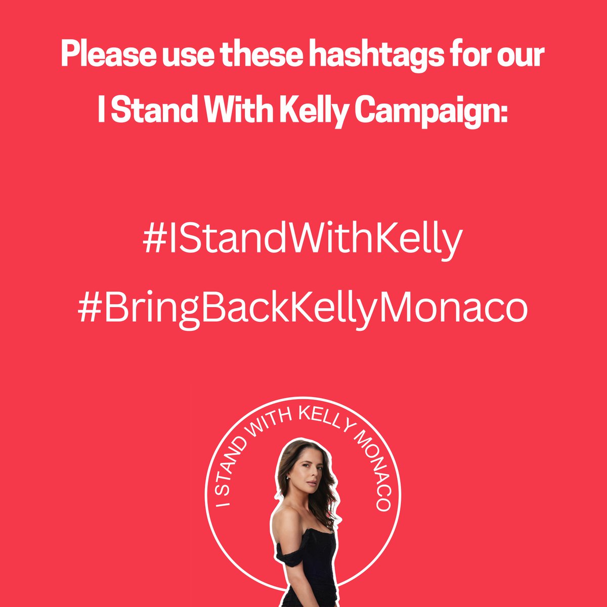 Happy Sunday, KeMo Squad!!

This weeks hashtags will be: 
#IStandWithKelly #BringBackKellyMonaco

Let's remind GH that we still love &amp; miss Kelly, while reminding them of why we need her back on the show!

As always, keep it kind and positive💜✨