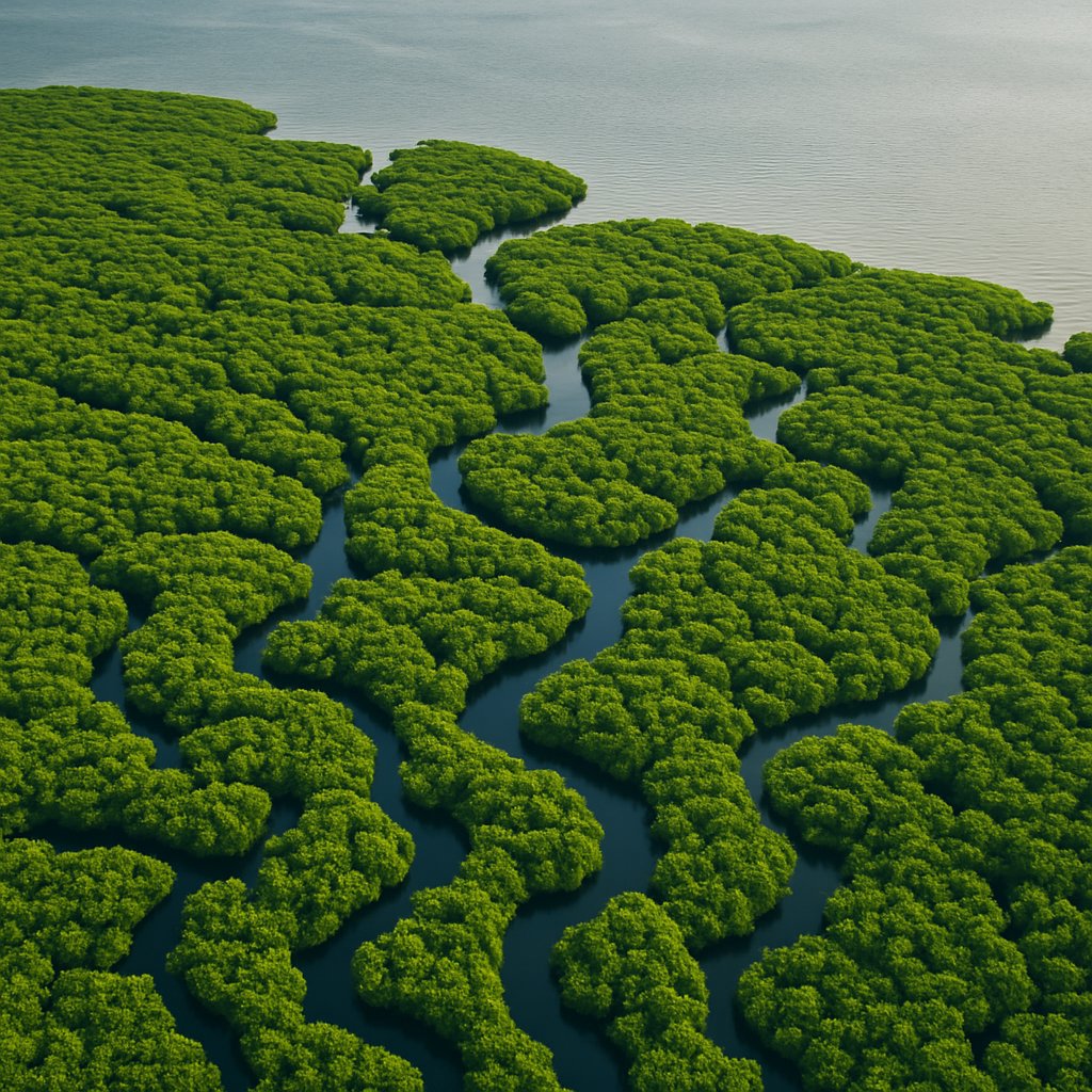 thetreegens's tweet image. GM Treegen🌳
Happy International Mangrove Day🌱
Mangroves are the unsung heroes of the coastline providing nurseries for thousands of marine species🐠
We honor their magic and fight for their survival.
Drop one fun fact you know about mangroves!