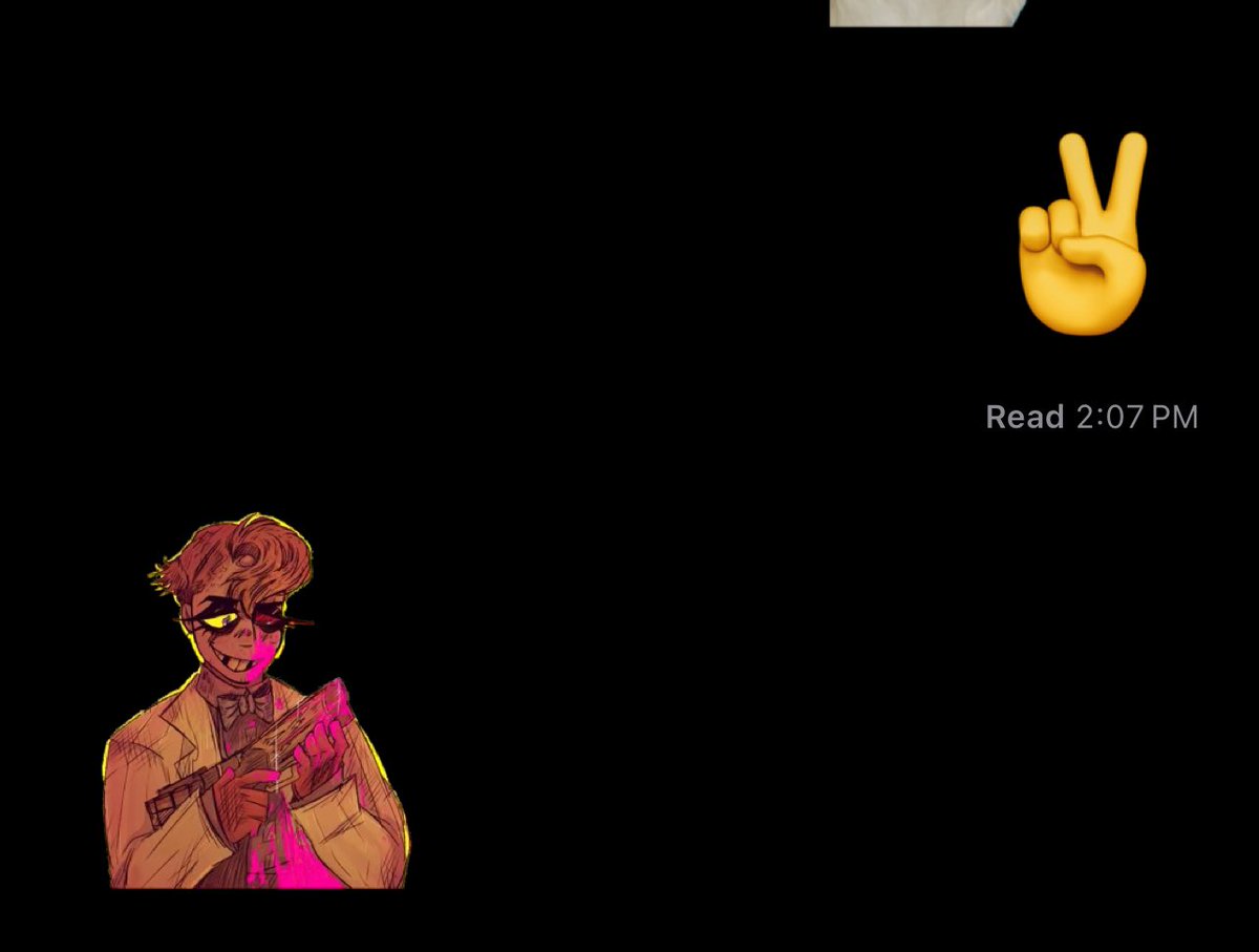 venotaco's tweet image. My mom turned my Franco fanart into a sticker I’m-