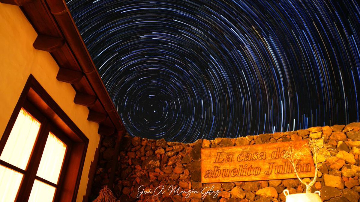 Circumpolar desde la isla de El Hierro. #cielosESA