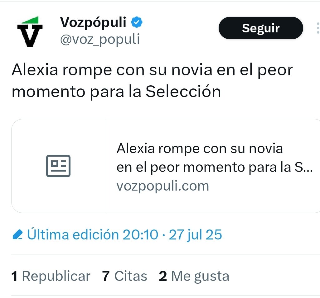 rdelope's tweet image. Hay que ser bastantes malas personas e hdp redomados para publicar este tuit cuando Alexia ha sido sustituida en la final.
Esta gentuza no deja nunca pasar una oportunidad para demostrar lo mierdas que son.