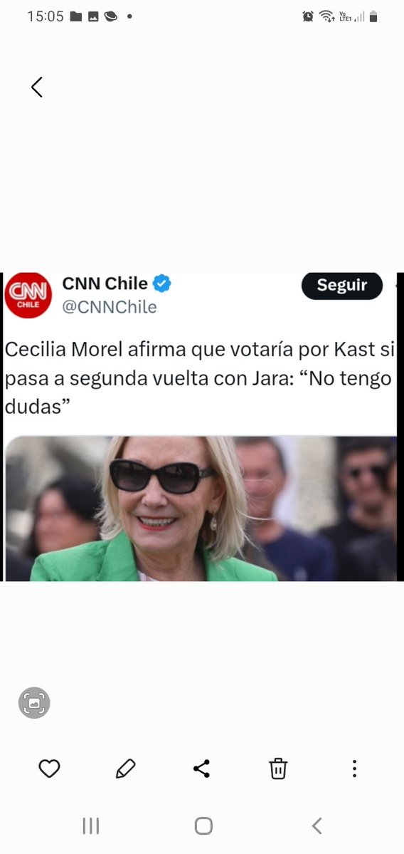 Iherreraa's tweet image. La voz de la primera dama