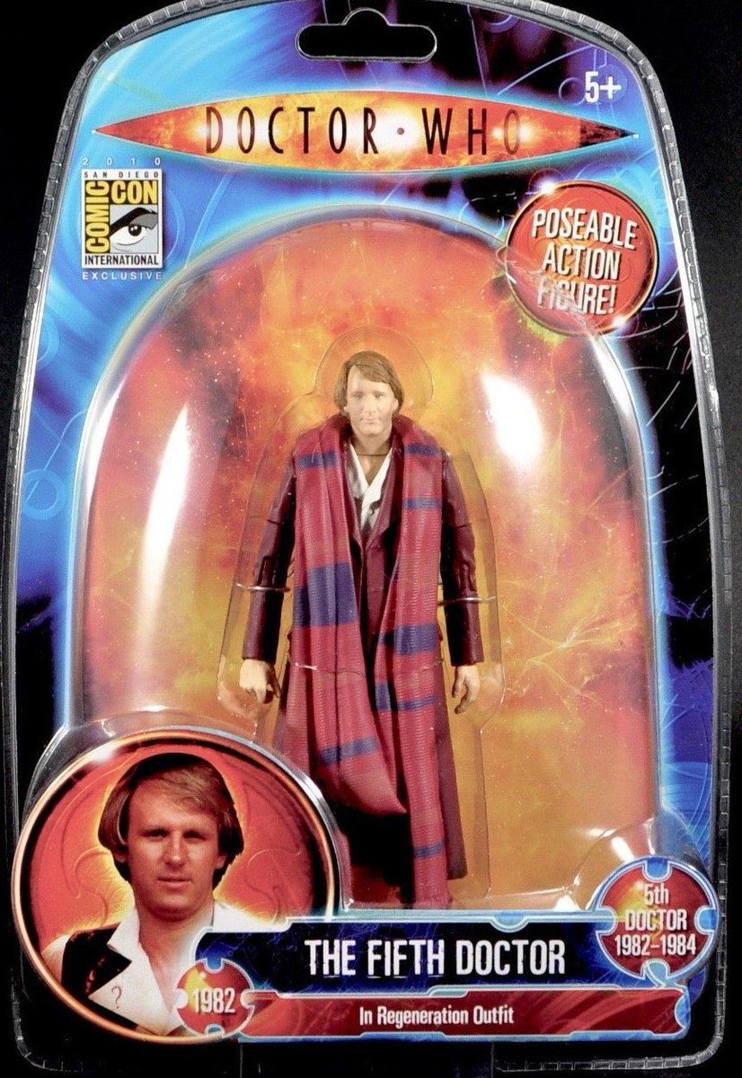 DocWhoFigures's tweet image. As the 2025 SDCC draws to a close, we’re looking back 15 years on the 2010 Doctor Who SDCC action figure releases, including the only release so far of Anthony Ainley’s Master! Which of these is your favourite?