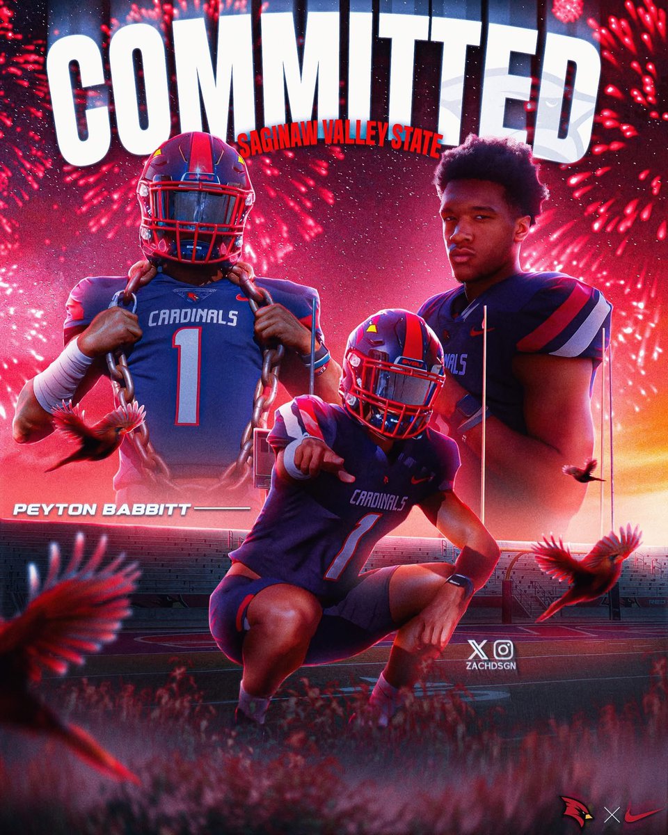 JVanDykeMLive's tweet image. Orchard View quarterback Peyton Babbitt commits to Saginaw Valley State. Babbitt had a breakout year with the Cardinals last season is one of the top quarterbacks in the Muskegon area in 2025. @PeytonBabbitt @svsu_football