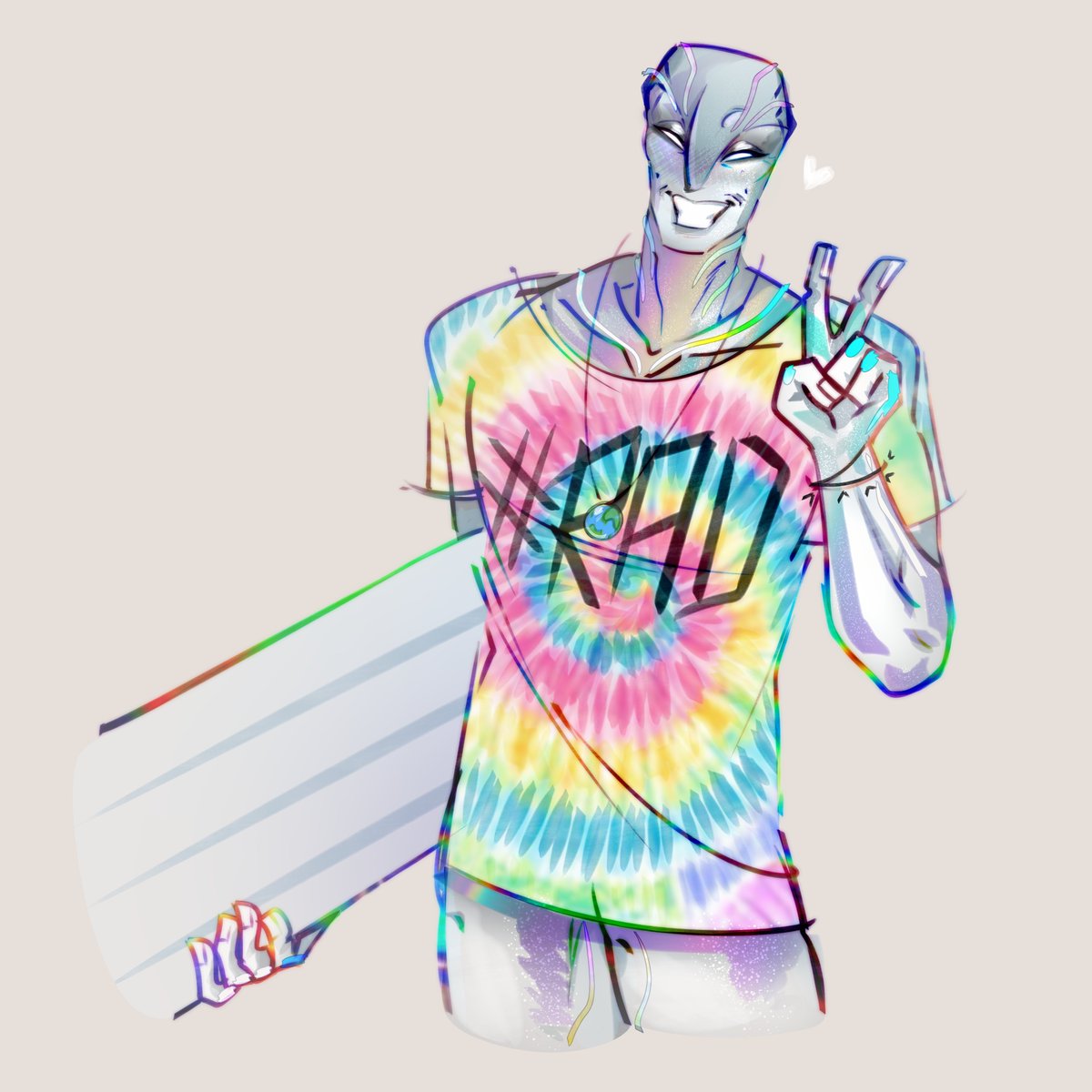 Chosentragedy's tweet image. I just really love him ๐ฉถ
#Norrinradd #silversurfer #fanart