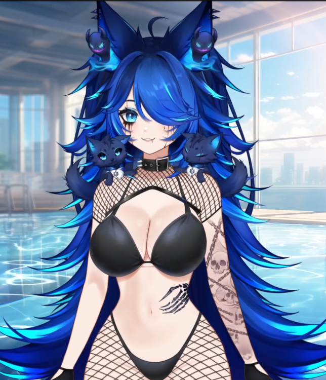 AreneVT's tweet image. MY OSHIIII &lt;3 @SpiteVtuber
CONGRATS ON YOUR BIKINI DEBUTTT &lt;3 I LOVE ITTT