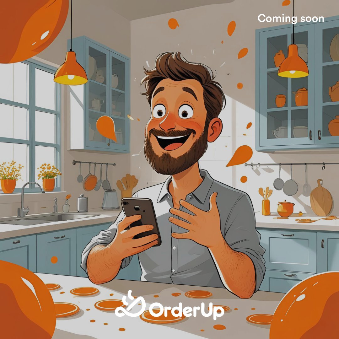 That moment when you realise OrderUp actually means zero service charges. 

No hidden fees, no surprise costs, just honest pricing.

It's as simple as that.