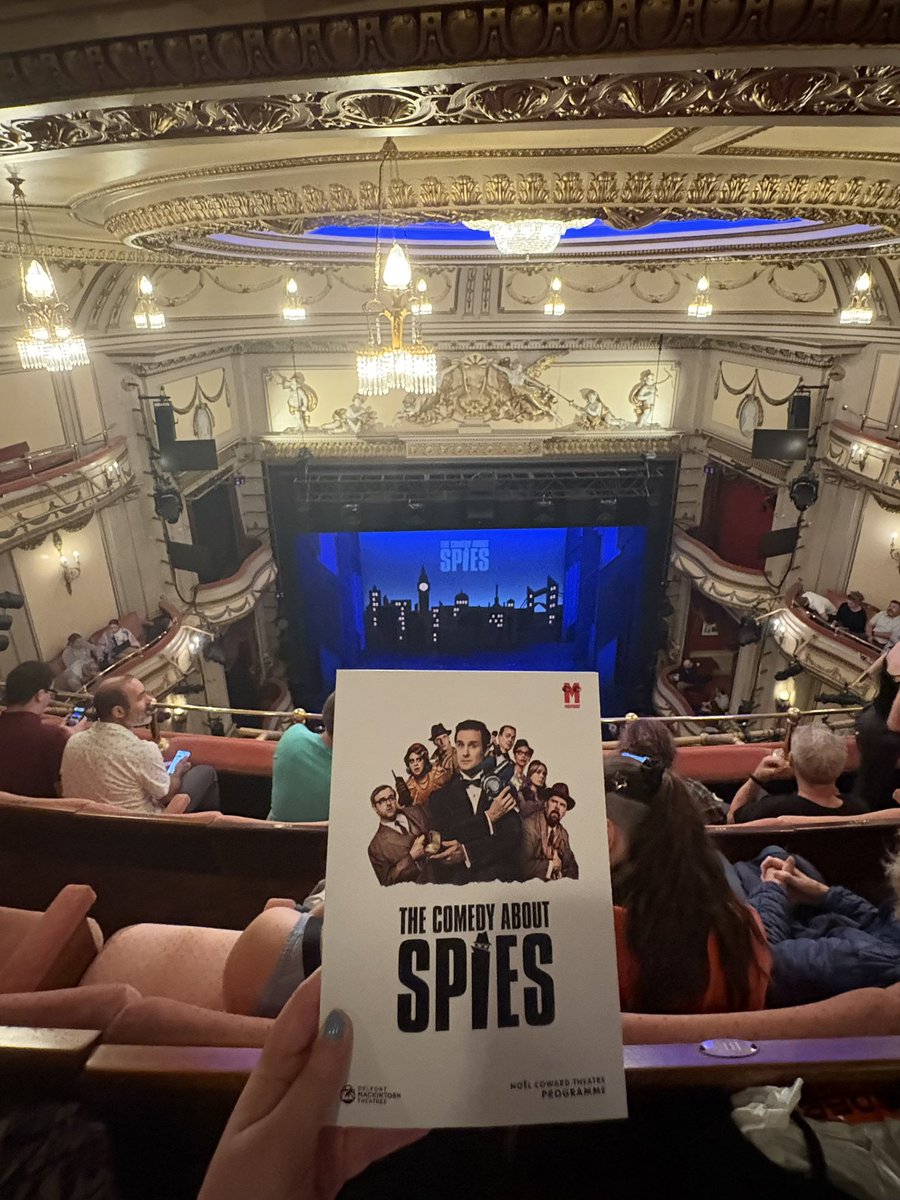 another #mischief production ticked off my list!!

<a href="/spiescomedy/">The Comedy about Spies</a> - what an incredibly silly &amp; funny show! 

( p.s <a href="/mischiefcomedy/">Mischief</a> if you need a professional funny legend in the next show hmu 🥸)