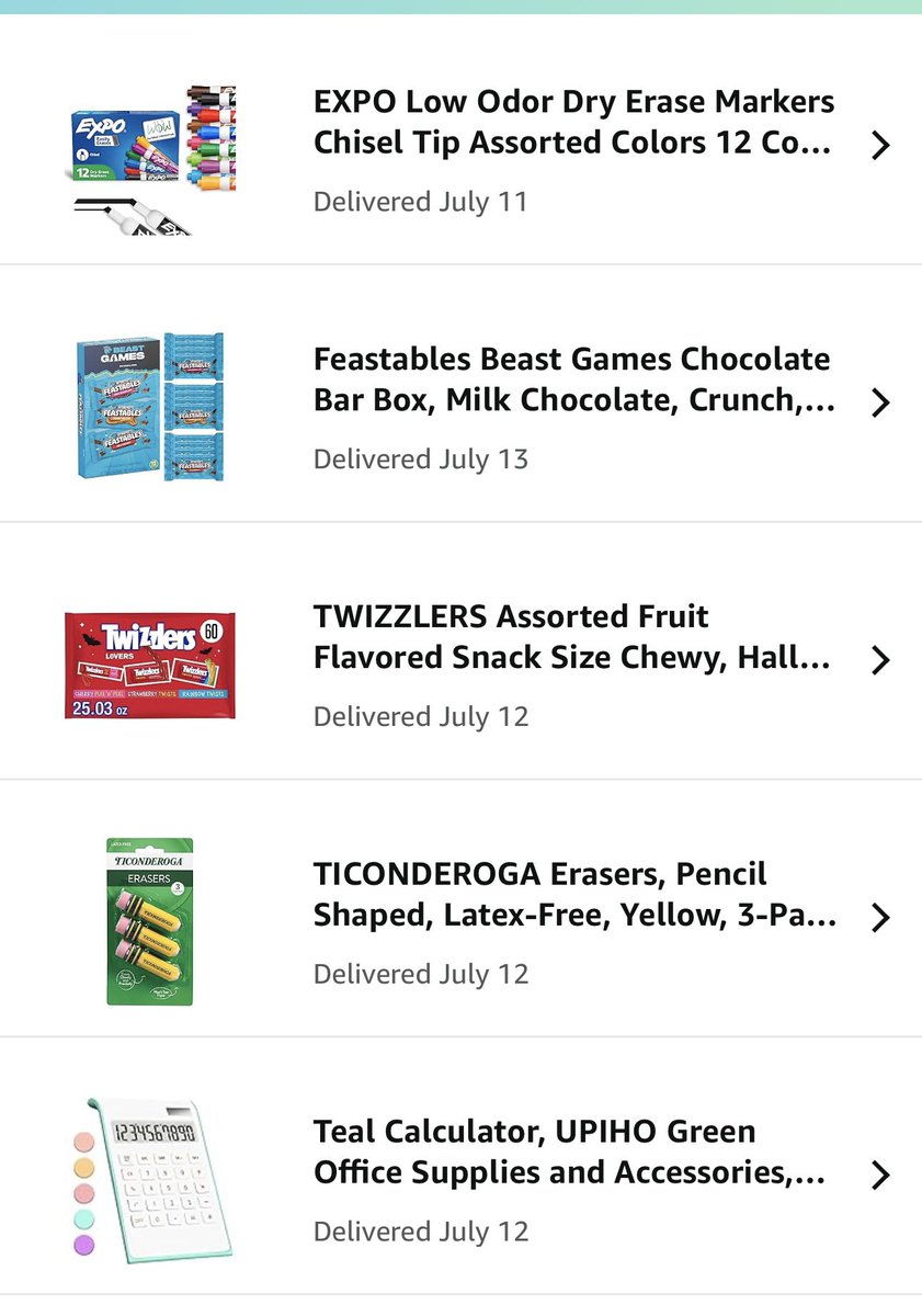 MrsAK12SPED's tweet image. Hey everyone! Here some of the #sprinkles I’ve sent out. I couldn’t tell you who I’ve sent what to. I think there’s a couple items expected today. I wish I could’ve done more to #payitforward this year but I’ve got some more things for my own students to purchase. I don’t think