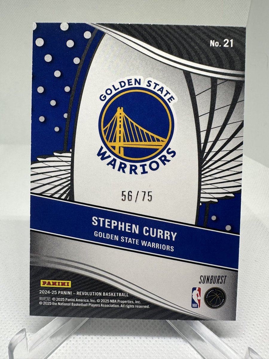 euphoriccards's tweet image. #euphoricstacksaleaugust
Steph Curry /75
$20
See pinned tweet for rules and shipping