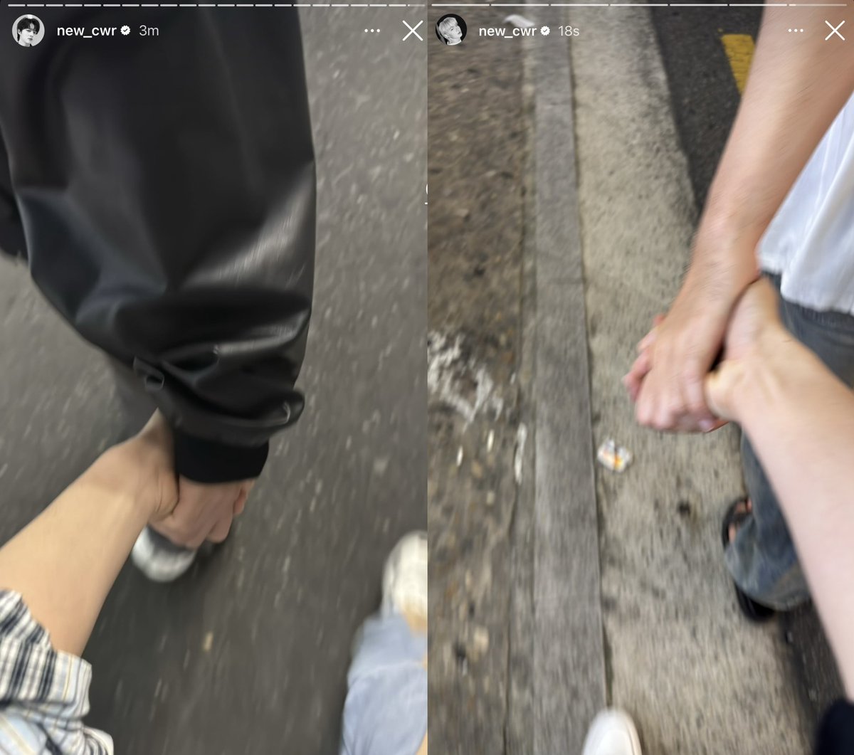 เกาหลีใต้ก็ไม่แพ้ญี่ปุ่นค่า ไปให้กำลังใจแฟนเหมือนกัน จับมือเหมือนกัน เอามาขิงเหมือนกัน ซีนุนิวมานคู่จริงเกินอะเตง จับมือกันเดินในที่สาธาสองคน 🤌