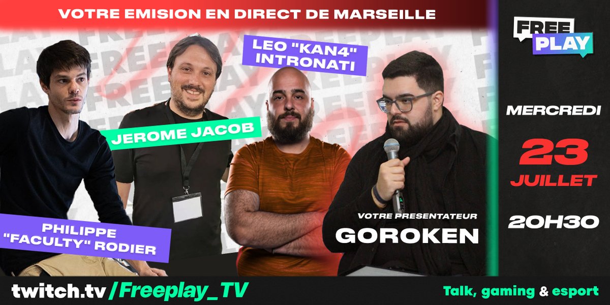 FreeplayTalk's tweet image. Marseille, c'était quand même bien... 🥹
Bonne nouvelle, vous pourrez y retourner quand vous voudrez ! 😮
Le replay de l'émission en prime time est DISPONIBLE sur notre chaîne YouTube ! 🥳
➡️ C'est ici que ça se passe : youtu.be/Q5av0FqnHZU