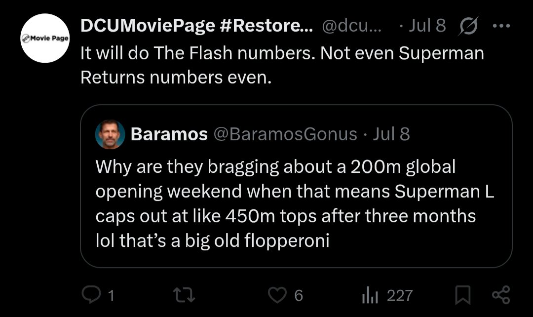 Here is a thread of screenshots of people saying it won't reach 500 million