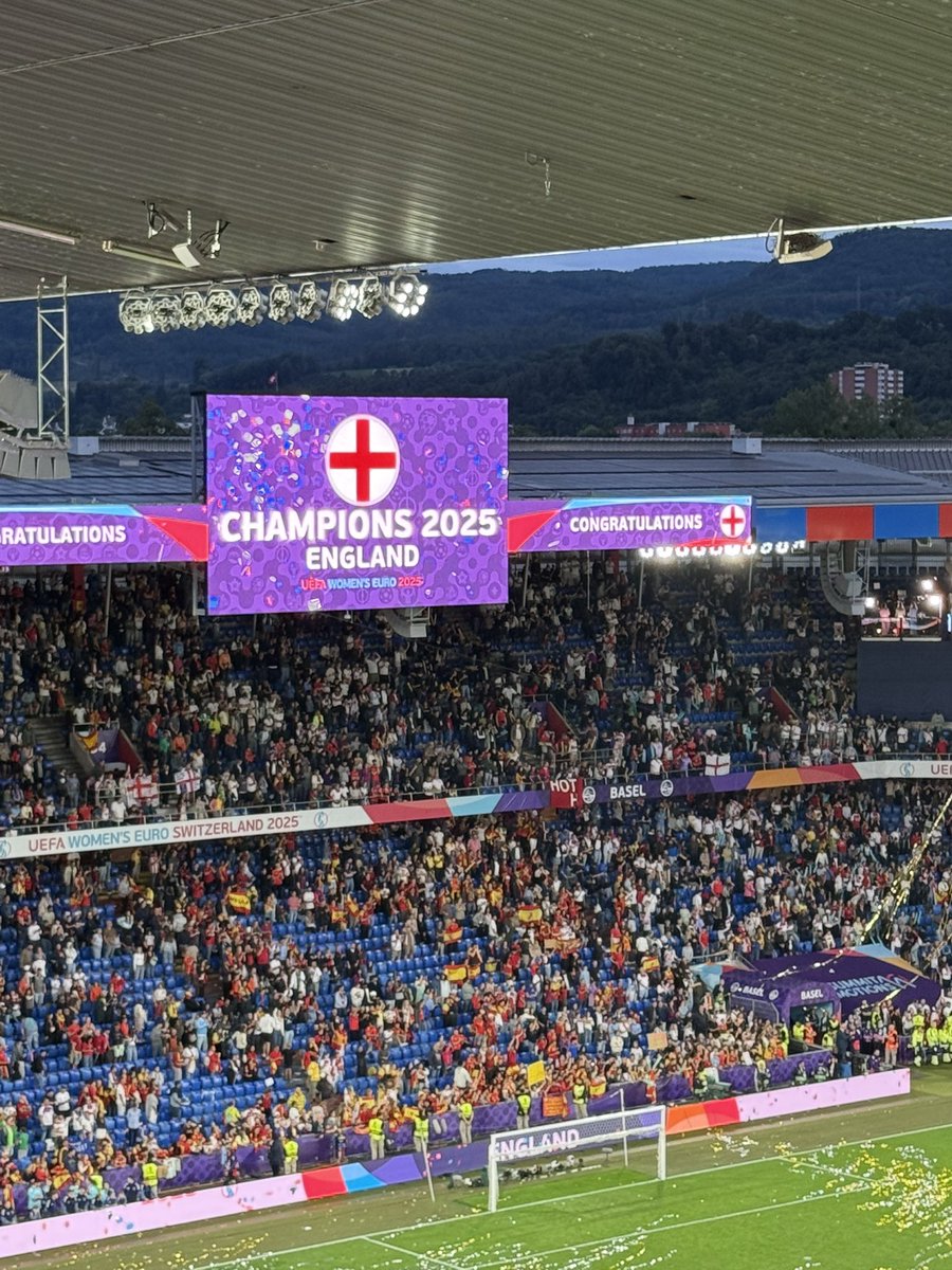 TDesborough's tweet image. England. Lionesses. 🏴
What a team. What a sport. What a day.
#WEURO2025