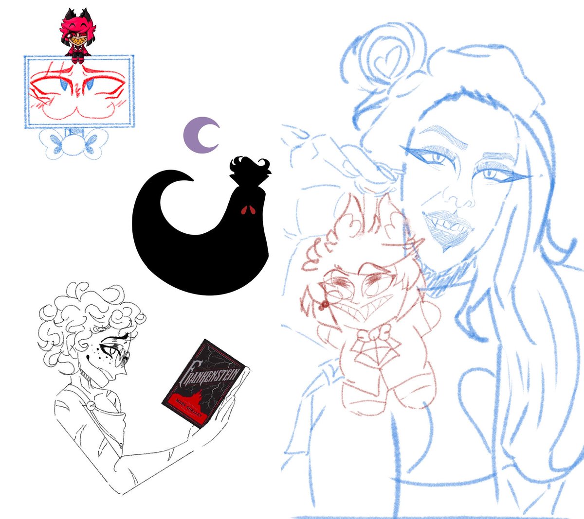 RandyInks's tweet photo. Role play drawings plus a lapoopoo https://t.co/gxXIUVkNnC