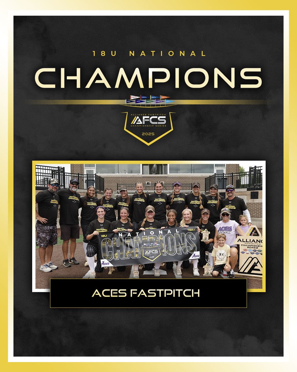 CarylBeau's tweet photo. Congratulations To @rktaylor12 &amp; @STayTaylor18 For Winning The 18U National Championship! @Aces_SoftballKC #AcesFamily https://t.co/0QOXs9xjvF