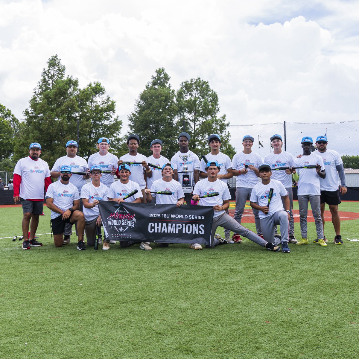 MarucciSports's tweet image. Three titles. One weekend.

@MarucciEliteTX continues to raise the bar as they dominated the 2025 Marucci World Series. A top-tier organization we’re proud to call part of the Marucci family.👏
