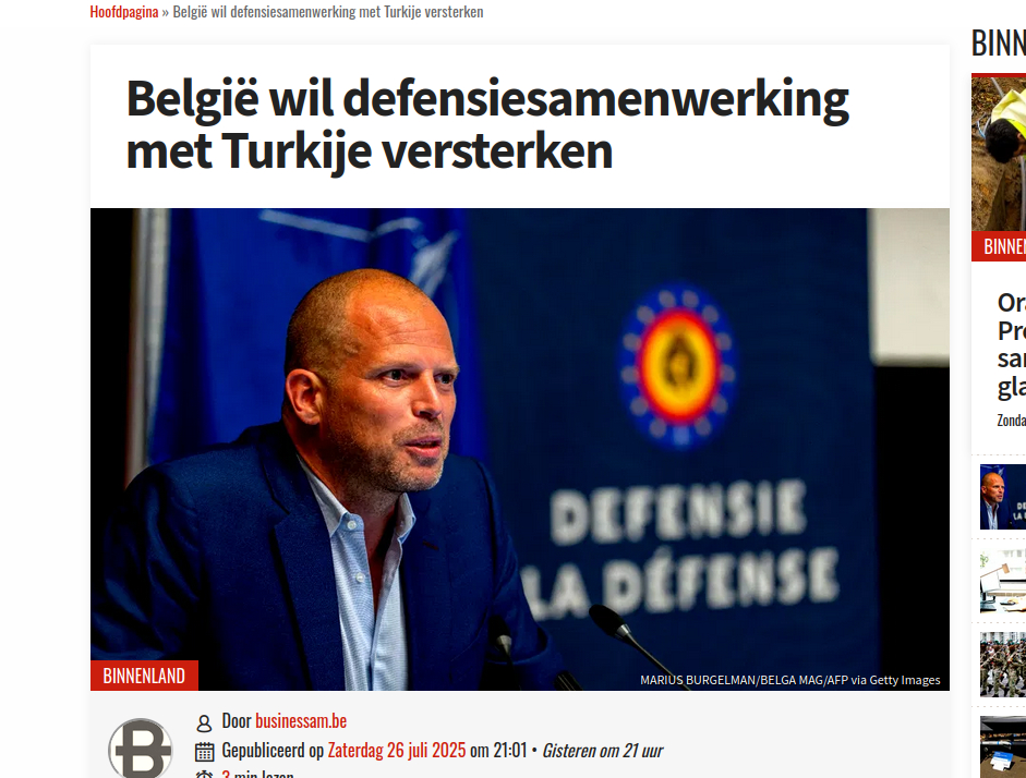 AsterBerghe's tweet image. &quot;Francken beschreef Turkije als een ervaren en betrouwbare partner&quot; ... &quot;Francken sprak de wens uit om de bilaterale defensiebanden tussen België en Turkije te versterken&quot;

Maw: Vlaams geld en Vlaams bloed om Erdogan te steunen wanneer die in een conflict verzeild geraakt.