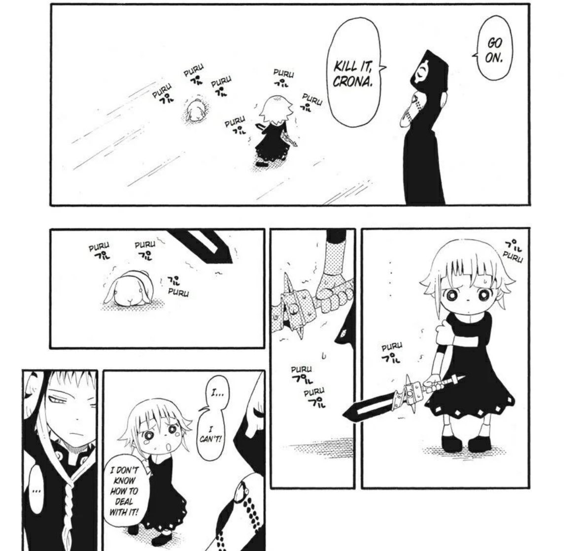 ChrolloTrigger_'s tweet image. Crona was so cute loool i feel so bad they were getting abused #chronosoul