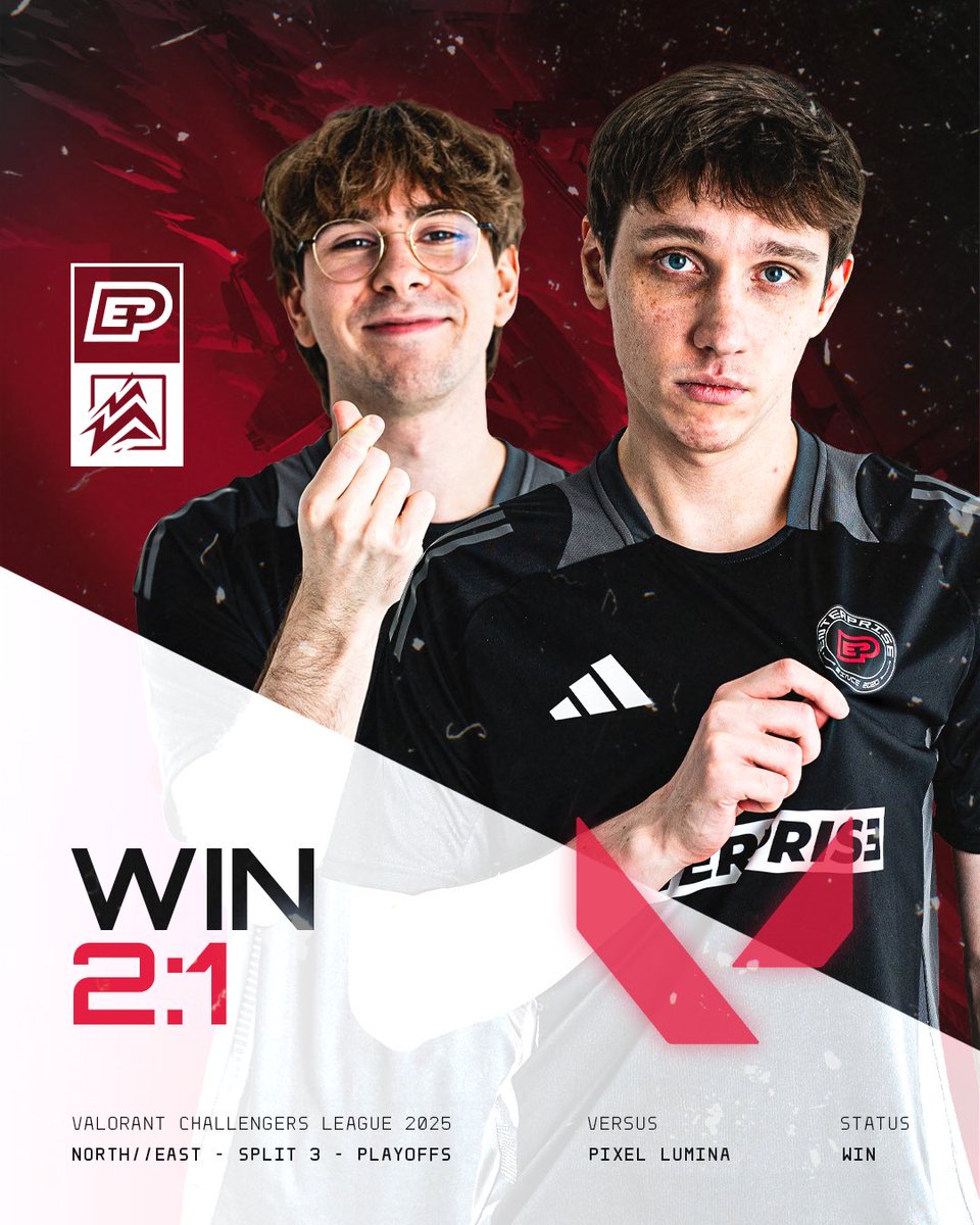 enterprise_esp's tweet image. First match, check! ✅ Next one is gonna be vs @TeamLiquid AC! 🫡
GG WP @PixelLumina! 🤝🏼