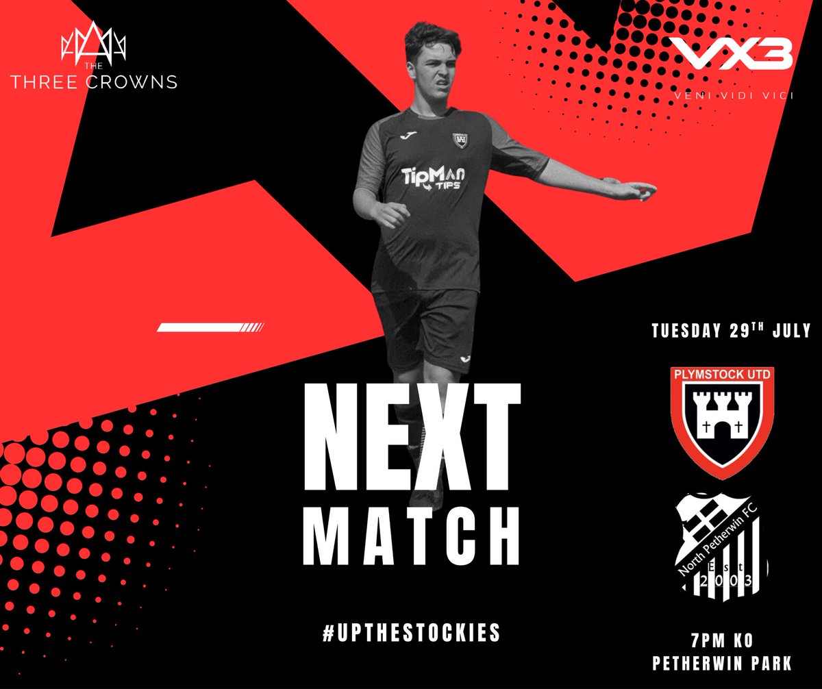 Plymstock United FC (@plymstockutd) on Twitter photo PSF #6
Next up we travel to <a href="/NPFC03/">North Petherwin FC</a> on Tuesday evening. 7pm Kick off.
#UpTheStockies
❤️🖤 PSF #6
Next up we travel to <a href="/NPFC03/">North Petherwin FC</a> on Tuesday evening. 7pm Kick off.
#UpTheStockies
❤️🖤