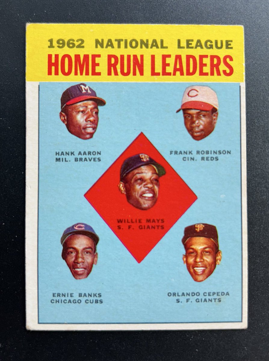 HawaiiCardLife's tweet image. Hall of Fame weekend reminds how much I love League Leaders cards with multiple HOFers! Congrats to this year’s HOF class! Got any LL cards you love? @VintageCardMan @dhdrewry @BUILD_A_BINDER @lunchmade @sabr