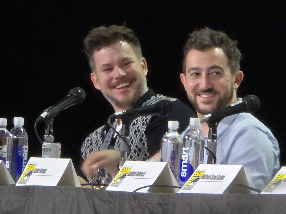 MouseInfo's tweet image. Brothers in animation, Phineas and Ferb, AKA Vincent Martella and David Errigo Jr #SDCC
