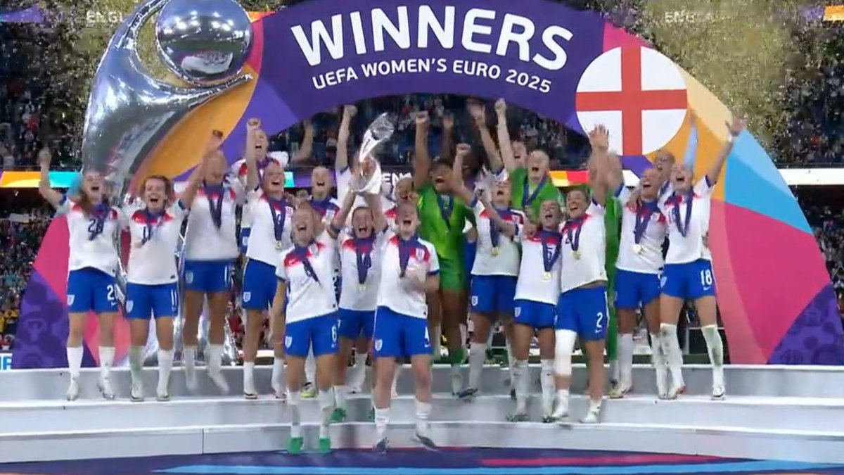 England, the Lionesses, champions of Europe again!