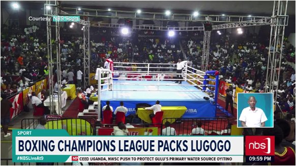 NBS Television (@nbstv) on Twitter photo Lugogo Indoor Arena came alive yesterday night as the 2025 crowd pulling Boxing Champions League action returned.
Alex Kanaabi recorded victory over Nerrick Tumusiime in a bloody Week 7 main fight.
<a href="/kabengejose/">Kabenge Yusuf</a>
#NBSLiveAt9 #NBSUpdates Lugogo Indoor Arena came alive yesterday night as the 2025 crowd pulling Boxing Champions League action returned.
Alex Kanaabi recorded victory over Nerrick Tumusiime in a bloody Week 7 main fight.
<a href="/kabengejose/">Kabenge Yusuf</a>
#NBSLiveAt9 #NBSUpdates