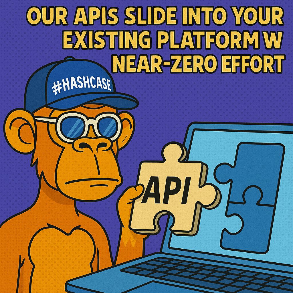 hash_case's tweet photo. ๐ Plug. Play. Profit.
Our APIs slide into your existing platform with near-zero effort.
No drama. Just pure integration magic. โจ
#HashCase #API #NoCode https://t.co/3llfkA2Vz5