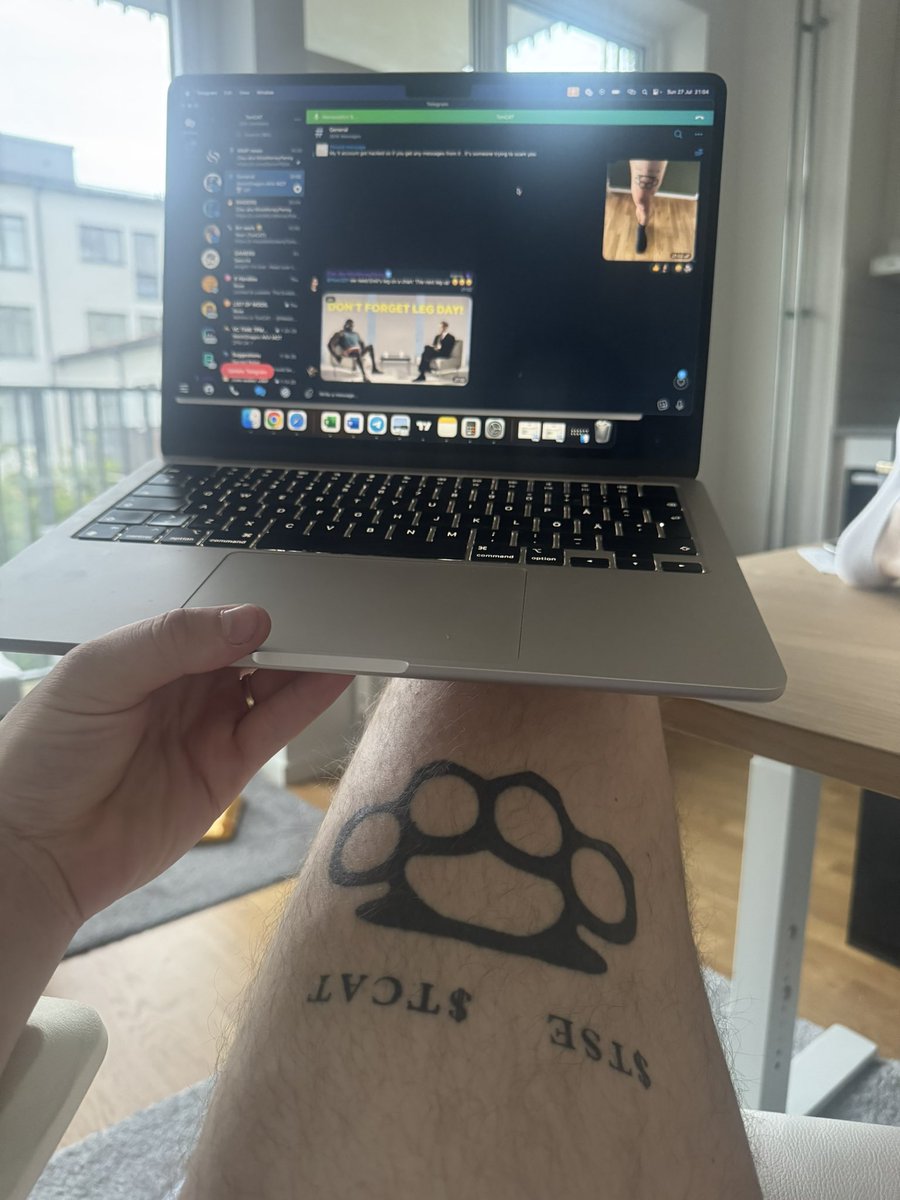 Leg had a good VC today, GN <a href="/TonCatonTon/">TON CAT</a>  <a href="/ton_blockchain/">TON 💎</a>