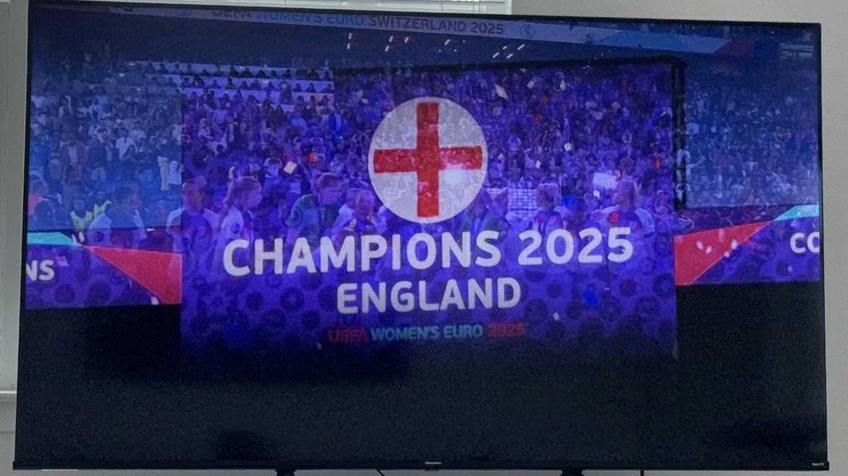 andytwhite's tweet photo. Let’s go England!!!! #Euro2025 #England @Lionesses https://t.co/VEKGBtdNWD