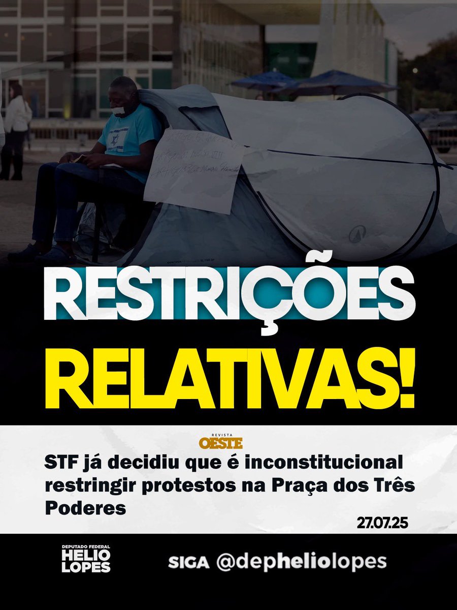 depheliolopes's tweet image. O entendimento era outro, k amparo legal também, mas me retiraram da praça dos três poderes, restringiram o protesto! Mas vou continuar lutando, o sistema não vai me separar de minhas convicções!
REAJA BRASil!