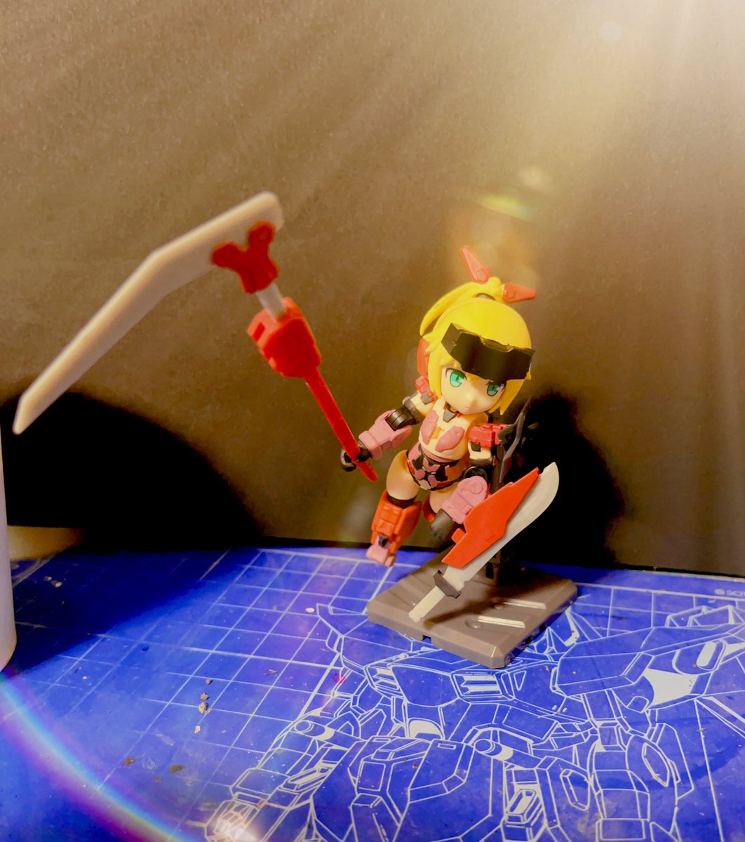 MH9n2s's tweet image. みぅち(@miu1213miudp )から頂いてたデスクトップアーミー完成🥰🫶❤️

久しぶりだから1時間かかったよ😂🫰✨笑

私の幸せな1人時間…🫧⭐️

自分のプラモを手放したのがあって悲しかったけど、
みぅちからのプラモでまだまだ楽しめる🥹🫶

本当にいつもありがとう…。