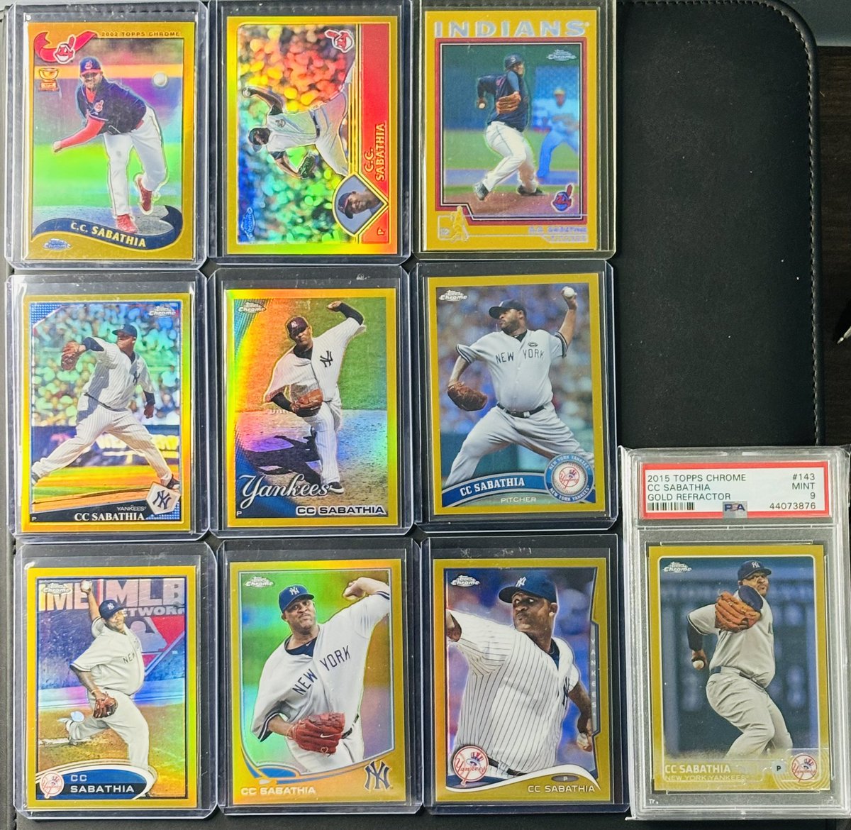 HOF Induction Day!

PC Post #13

Every Topps Chrome Gold Refractor