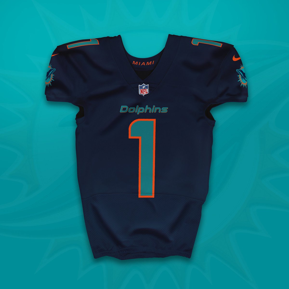 Gotimedolphins's tweet image. If this is the rivalry uniform leaked how do we feel?
Navy over black out?
Have the Dolphins messed up another simple task or should we blame Nike?