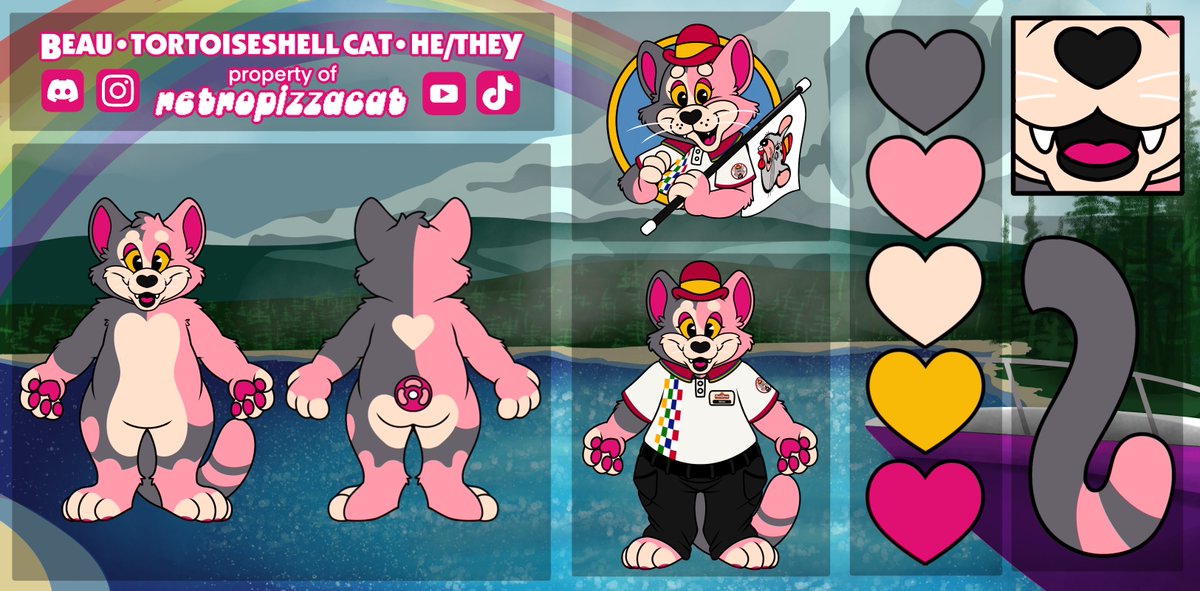 retropizzacat's tweet image. RAHHHHH (posts art to twitter)