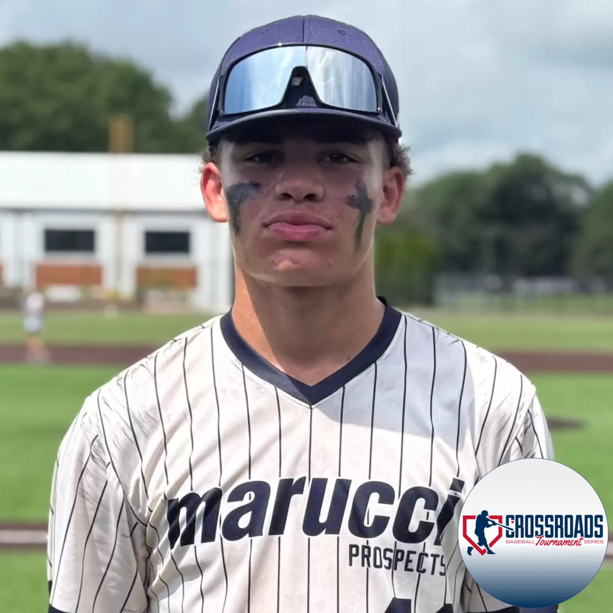 Xroads_Baseball's tweet image. βΎπ· πππΌπππ ππ πππ ππΌππ π·βΎ
Taeon Tate | 2027 | RHP/3B | Seton Catholic HS (IN)
Goes 5IP w/ 6K on the mound and 1-3 at the plate w/ a BB, a R, and an RBI in the W for @maruccicaiazzo.
#INAllCollegeSeries