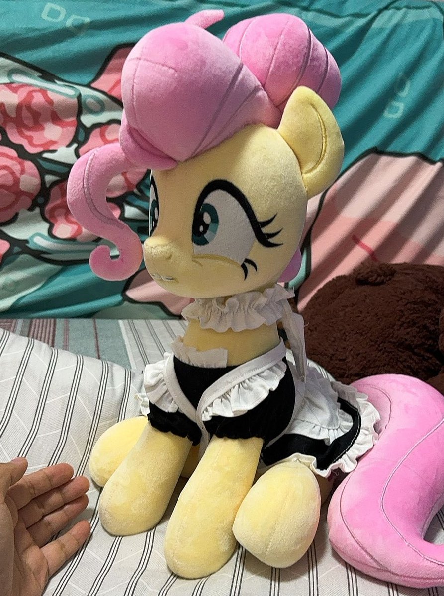 EquestriaDaily's tweet image. French Maid Fluttershy anyone?
Time for plushies. Go get them here:
equestriadaily.com/2025/07/pony-p…
Header by @1NWEsflt3x46519
