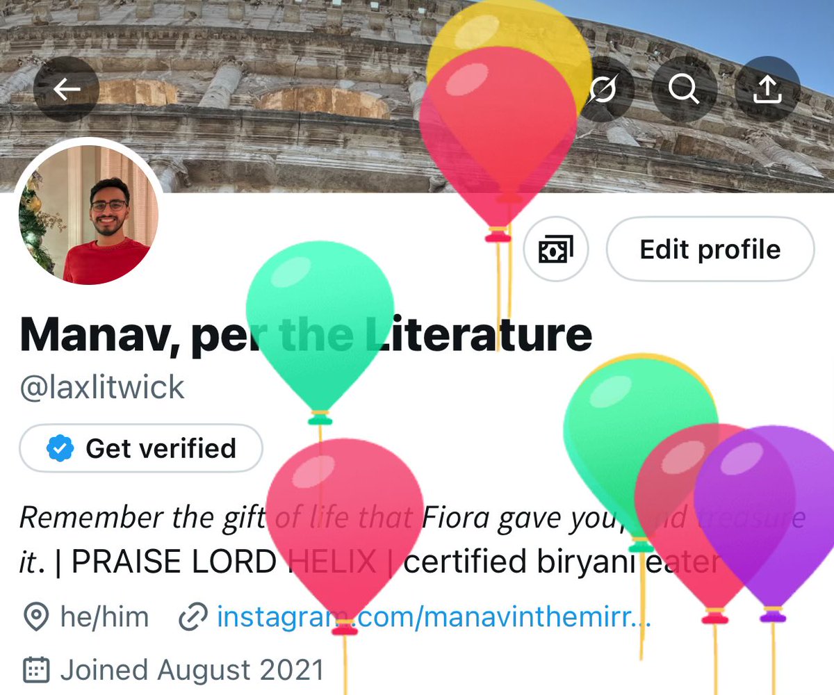 someone dropped these balloons idk