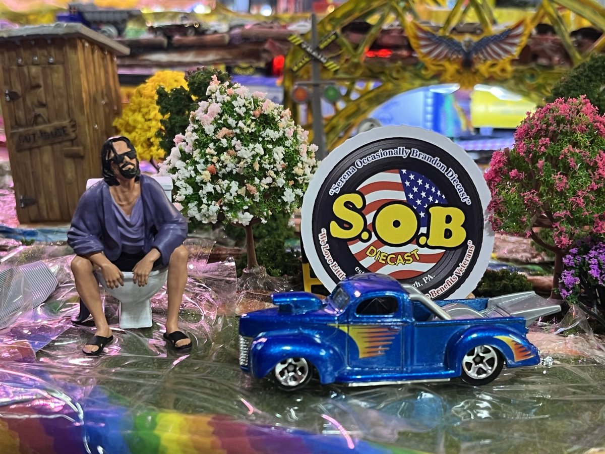 Brandon the SoB (@sobdiecast) on Twitter photo SOBDiecast Send Off…
A Hot Wheels 1941 Willys Drag Truck. This bad boy is traveling to it’s forever home in New York State. Portion of sale proudly donated to support Veterans at the <a href="/GarySiniseFound/">GarySiniseFoundation</a> - T/y SOBDiecast Send Off…
A Hot Wheels 1941 Willys Drag Truck. This bad boy is traveling to it’s forever home in New York State. Portion of sale proudly donated to support Veterans at the <a href="/GarySiniseFound/">GarySiniseFoundation</a> - T/y