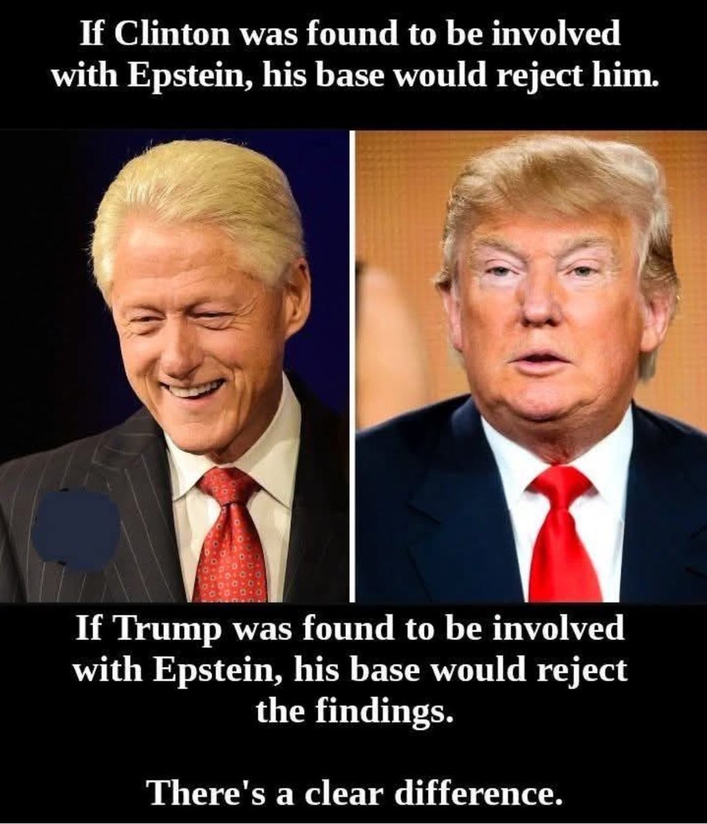 NateBasler1's tweet image. There's only one thing the left currently has better than the right in the usa and that's the fact the left aren't currently hiding and defending pedophiles
#EpsteinTrumpFiles #PedoPresident #EpsteinClientList