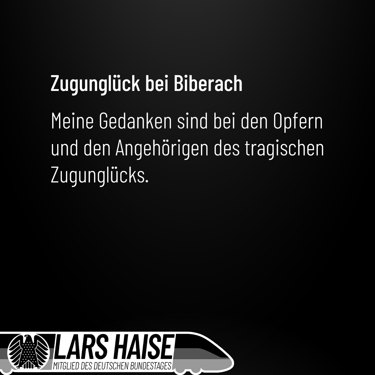 LarsHaise's tweet image. Zugunglücke gehören zu den schlimmsten Szenarien, die man sich als Eisenbahner ausmalen kann, und man hofft, selbst nie Teil eines Unglücks zu werden. Bei Zwiefaltendorf (Kreis Biberach) kam es allerdings heute zu einem solchen tragischen Ereignis, bei dem mehrere Menschen…