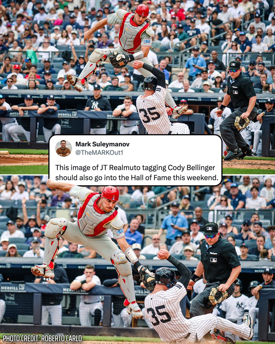 DraftKings (@draftkings) on Twitter photo This tag from J.T. Realmuto was INCREDIBLE 🤯
(📷: <a href="/_BertoCarlo/">Roberto Carlo</a>, h/t <a href="/TheMARKOut1/">Mark Suleymanov</a>) This tag from J.T. Realmuto was INCREDIBLE 🤯
(📷: <a href="/_BertoCarlo/">Roberto Carlo</a>, h/t <a href="/TheMARKOut1/">Mark Suleymanov</a>)