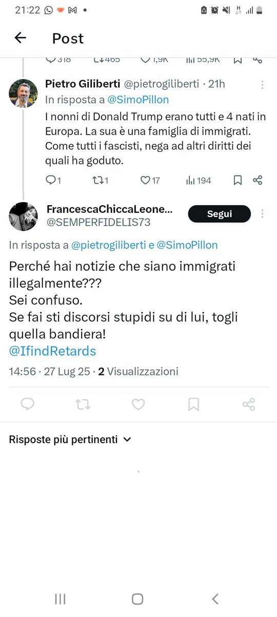 pietrogiliberti's tweet image. I soliti cacasotto: commentano e scappano